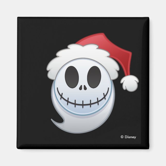 Jack Skellington Santa Emoji Magnet (Front)