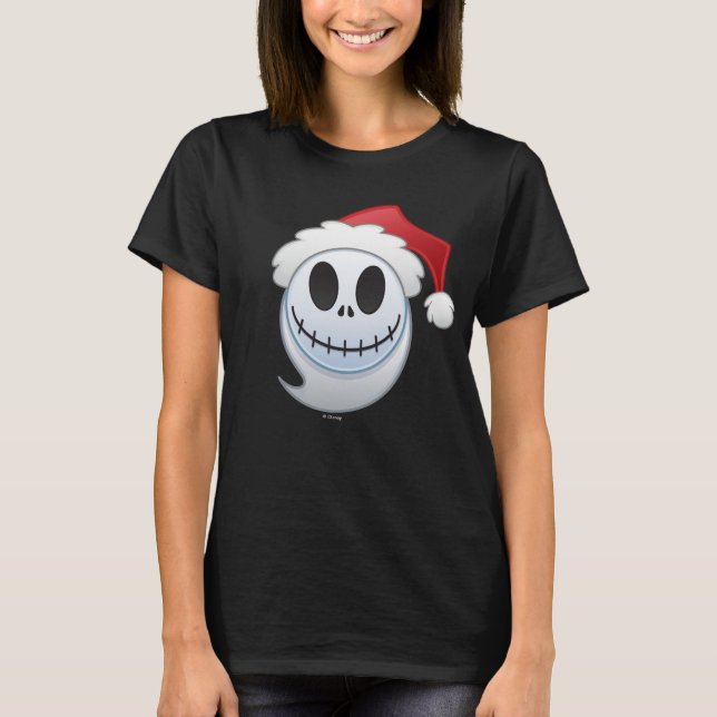 Jack Skellington Santa Emoji T-Shirt (Front)