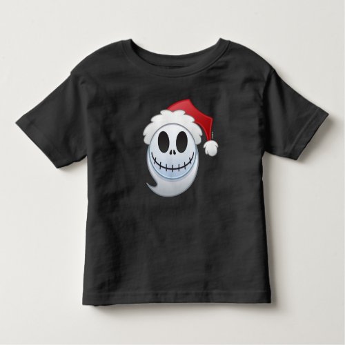 Jack Skellington Santa Emoji Toddler T_shirt