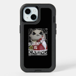 Jack Skellington & Santa   Scaring is Caring iPhone 15 Case