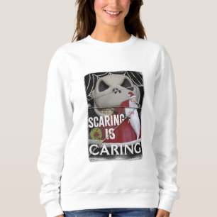 Jack Skellington & Santa Scaring is Caring Sweatshirt