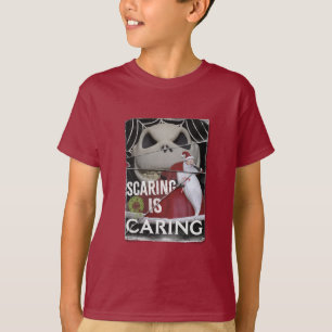 Jack Skellington & Santa Scaring is Caring T-Shirt