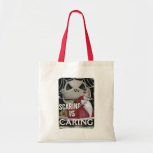 Jack Skellington & Santa Scaring is Caring Tote Bag