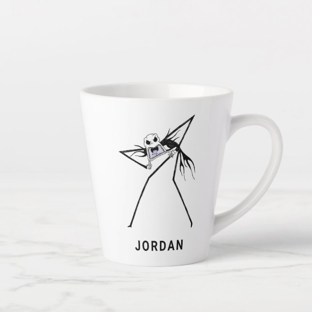 Jack Skellington | Screaming Face Latte Mug (Right)