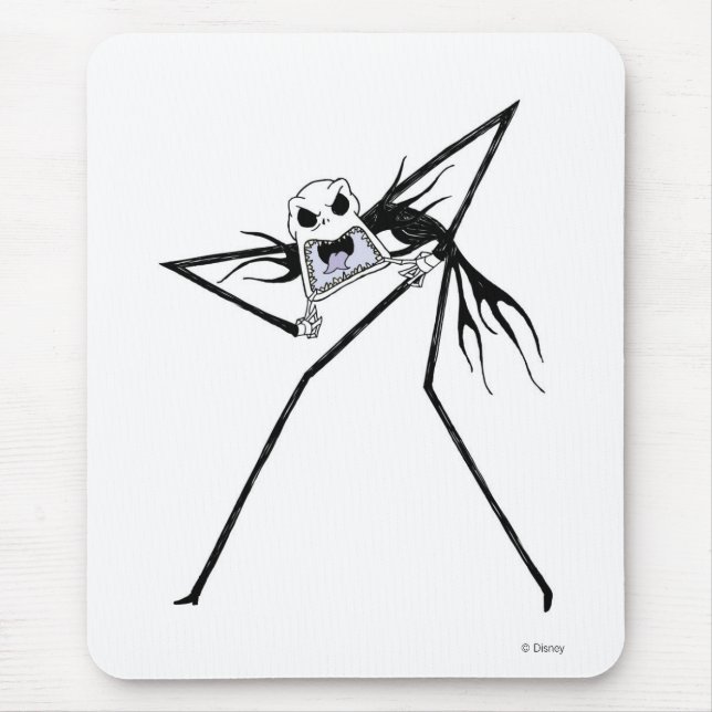 Jack Skellington | Screaming Face Mouse Pad (Front)