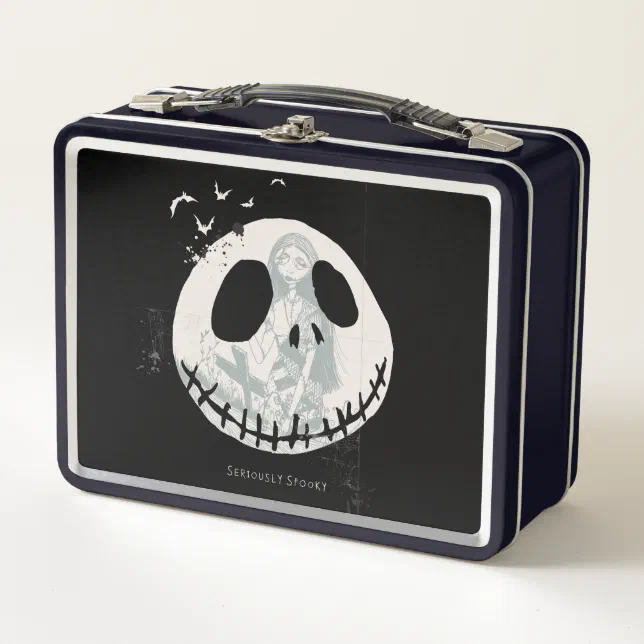 Jack Skellington Seriously Spooky Metal Lunch Box Zazzle
