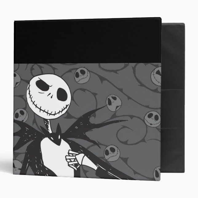 Jack Skellington | Skellington Background Binder (Front/Inside)