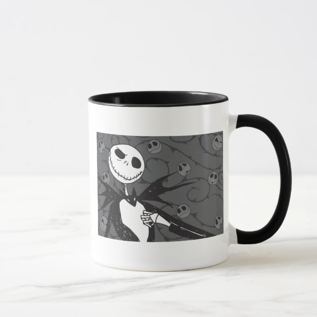 Jack Skellington | Skellington Background Mug (Right)