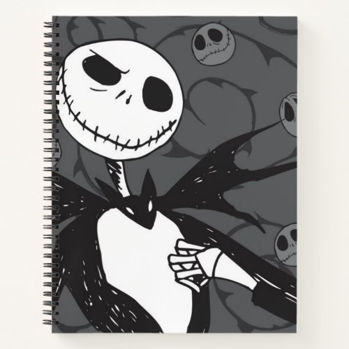 Jack Skellington  Skellington Background Notebook