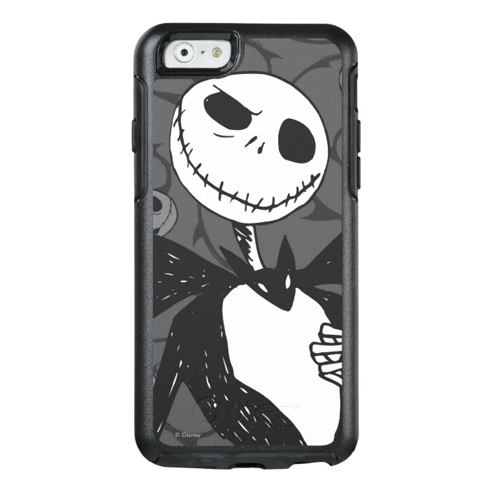 jack skellington skellington background otterbox iphone case zazzle com zazzle