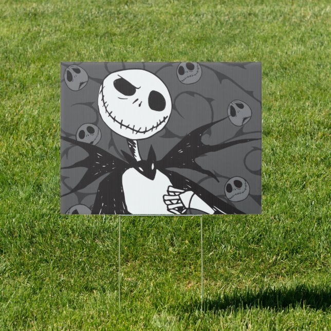 Jack Skellington | Skellington Background Sign (Insitu)