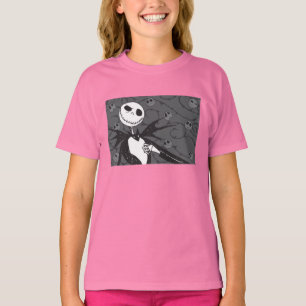 Jack Skellington Skellington Background T-Shirt
