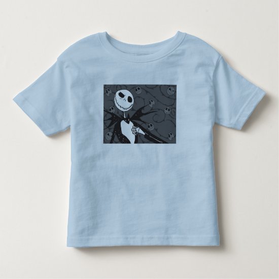 Jack Skellington | Skellington Background Toddler T-shirt
