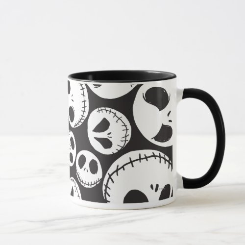 Jack Skellington  Skull Swirl Mug