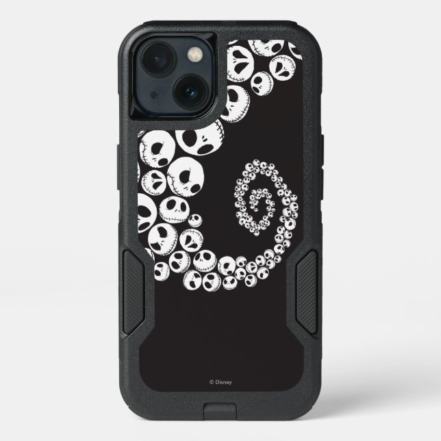 Jack Skellington | Skull Swirl Otterbox iPhone Case (Back)