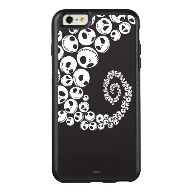 Jack Skellington | Skull Swirl Otterbox iPhone Case (Back)