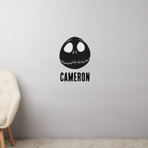 Jack Skellington Smile   Personalize Wall Decal