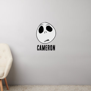 Jack Skellington Somber Look   Personalize Wall Decal