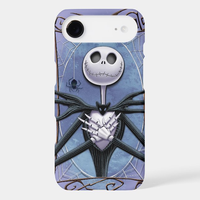 Jack Skellington | Spider Web Frame Case-Mate iPhone Case (Back)