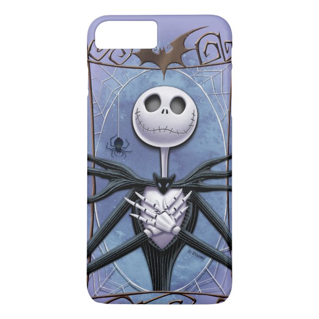 Jack Skellington | Spider Web Frame Case-Mate iPhone Case (Back)