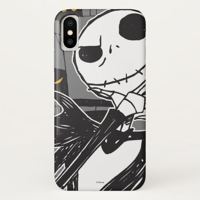 Jack Skellington | Spooky Eye Background Case-Mate iPhone Case (Back)