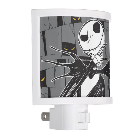 Jack Skellington | Spooky Eye Background Night Light (Right)