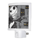 Jack Skellington | Spooky Eye Background Night Light (Left)