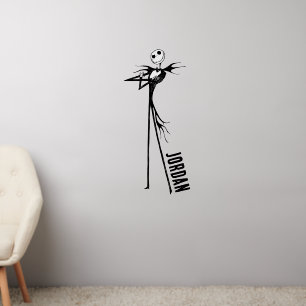 Jack Skellington   Standing   Personalize Wall Decal