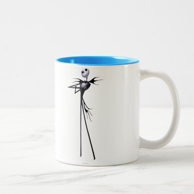 Jack Skellington | Standing Two-Tone Coffee Mug (Right)