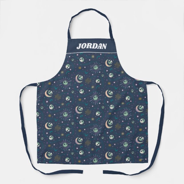 Jack Skellington Sun, Moon, & Stars Tarot Pattern Apron (Front)