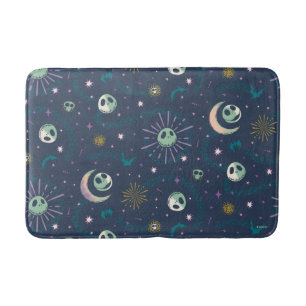 Jack Skellington Sun, Moon, & Stars Tarot Pattern Bath Mat