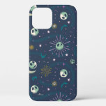 Jack Skellington Sun, Moon, &amp; Stars Tarot Pattern iPhone 12 Case