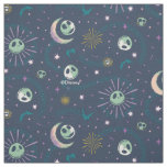 Jack Skellington Sun, Moon, &amp; Stars Tarot Pattern Fabric