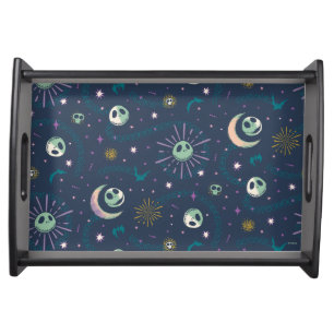 Jack Skellington Sun, Moon, & Stars Tarot Pattern Serving Tray