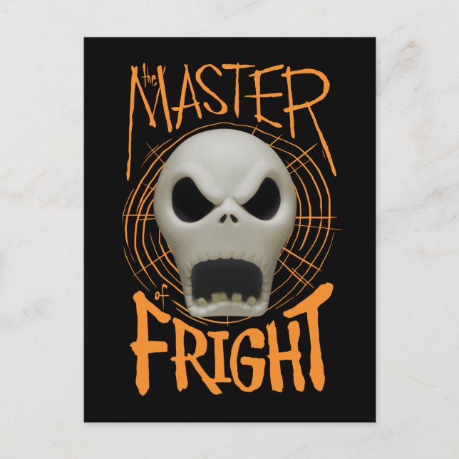 Jack Skellington the Master of Fright Postcard (Front)