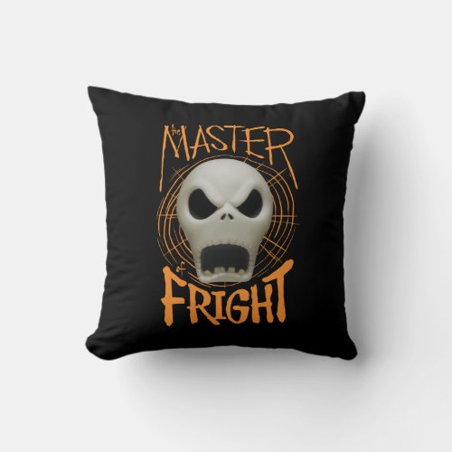 Jack Skellington the Master of Fright Throw Pillow
