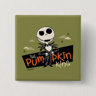 Jack Skellington the Pumpkin King Button