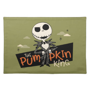 Jack Skellington the Pumpkin King Cloth Placemat