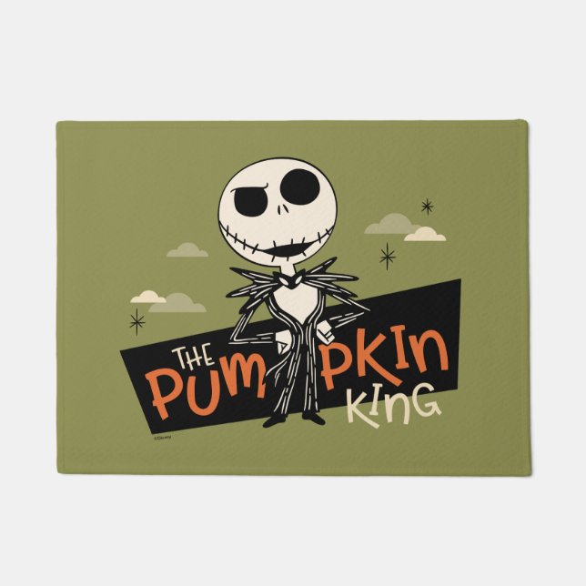 Jack Skellington the Pumpkin King Doormat (Front)