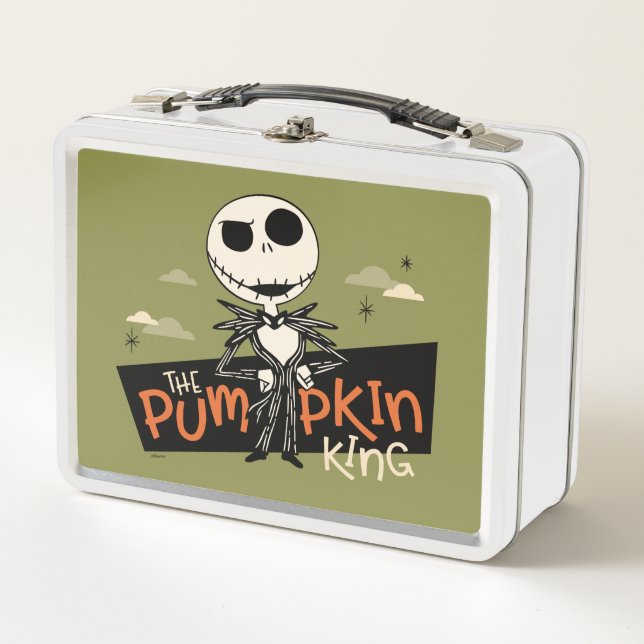 Jack Skellington the Pumpkin King Metal Lunch Box (Front)