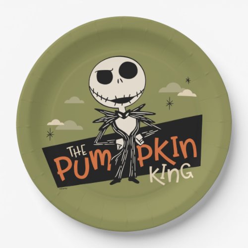 Jack Skellington the Pumpkin King Paper Plates