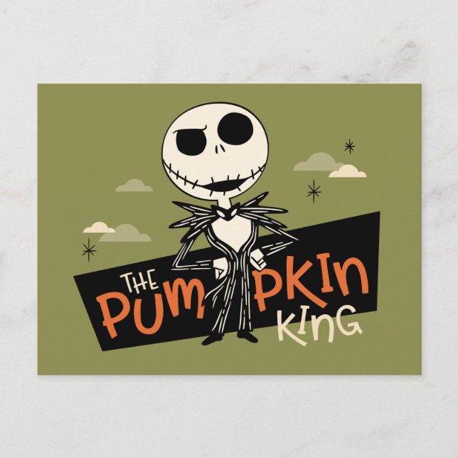 Jack Skellington the Pumpkin King Postcard (Front)