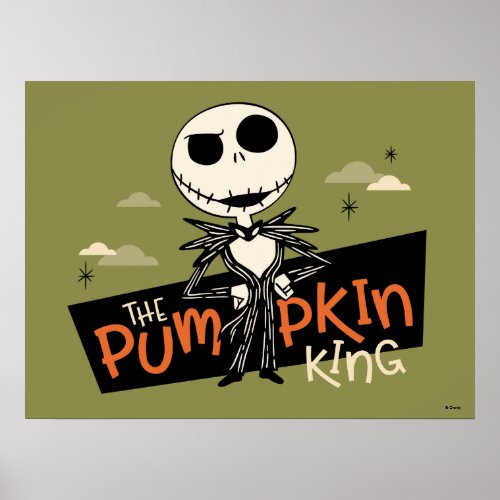 Jack Skellington the Pumpkin King Poster
