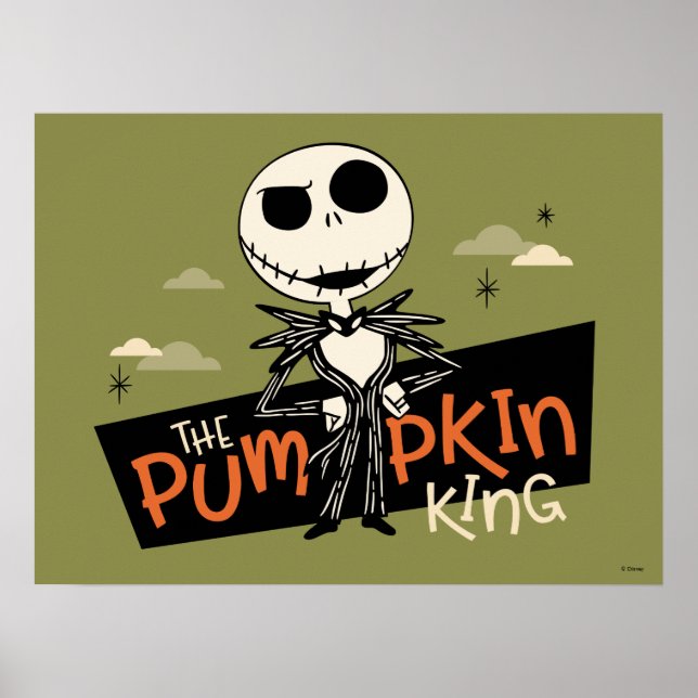 Jack Skellington the Pumpkin King Poster (Front)