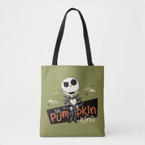 Jack Skellington the Pumpkin King Tote Bag