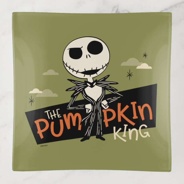 Jack Skellington the Pumpkin King Trinket Tray (Front)