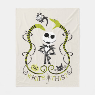 Jack Skellington | What's This? Fleece Blanket