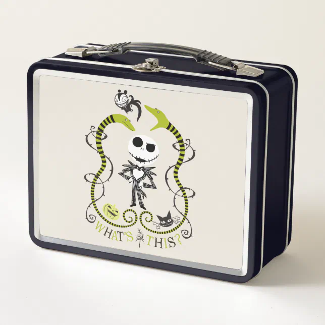 Jack Skellington What's This? Metal Lunch Box Zazzle