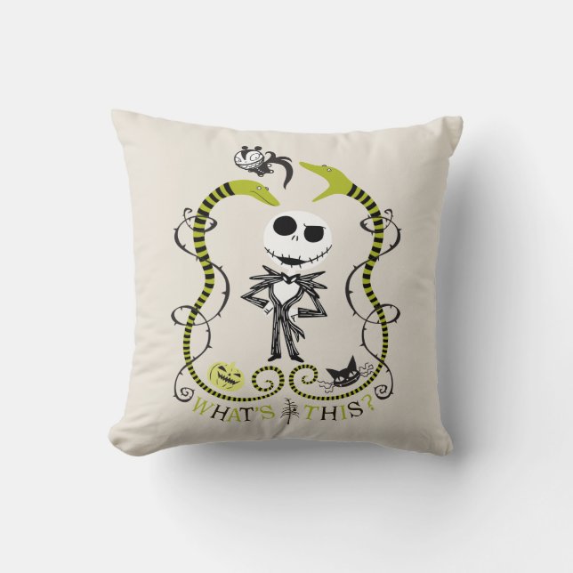 Jack Skellington | What's This? Throw Pillow (Front)