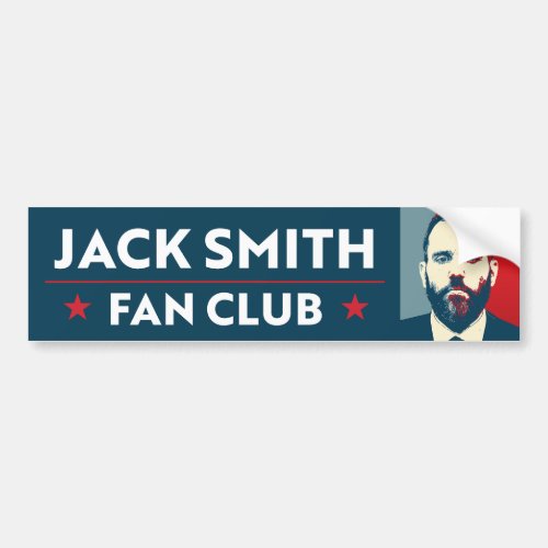 Jack Smith Fan Club Bumper Sticker
